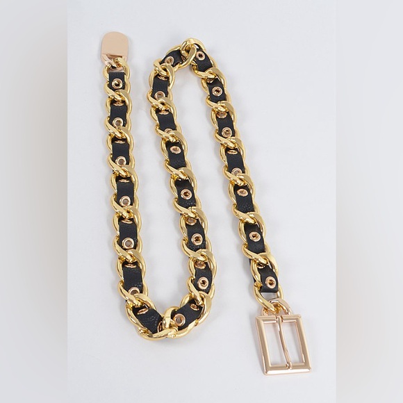 7A. Metal Chain Link Fashion Belt - Picture 8 of 8